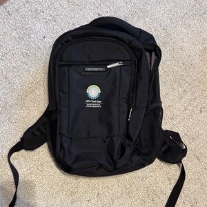 Samsonite Black Men's Backpack with Logo